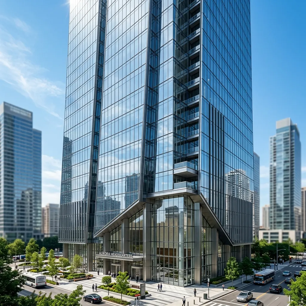Modern Highrise Building for commercial development